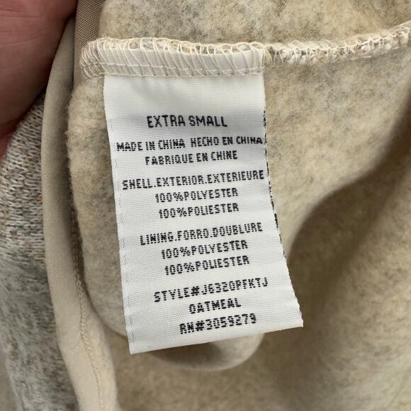 Thread Supply Pullover Snap Hand Sewn Hoodie Sweatshirt US Women's XS - Picture 5 of 7